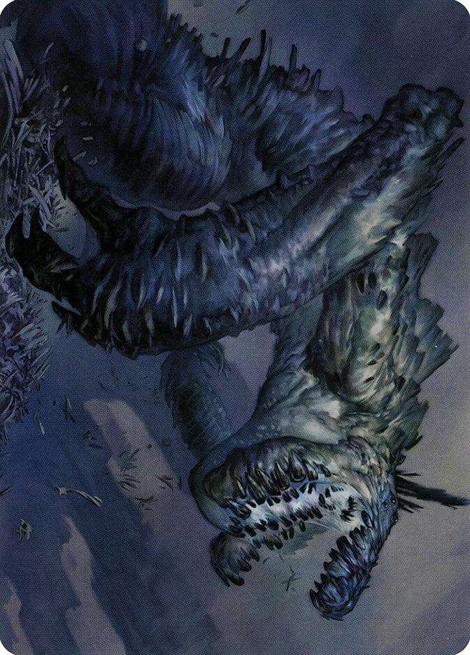 Necrogoyf Art Card [Modern Horizons 2 Art Series]