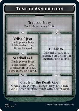 Tomb of Annihilation // The Atropal Double-Sided Token [Dungeons & Dragons: Adventures in the Forgotten Realms Tokens]