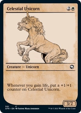 Celestial Unicorn (Showcase) [Dungeons & Dragons: Adventures in the Forgotten Realms]