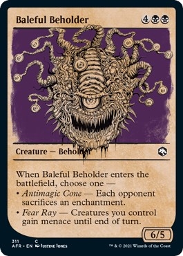 Baleful Beholder (Showcase) [Dungeons & Dragons: Adventures in the Forgotten Realms]