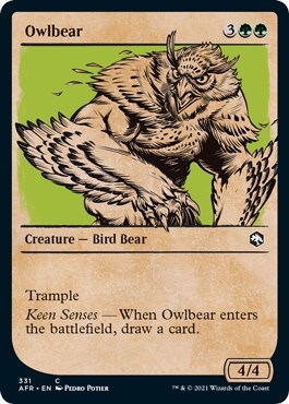 Owlbear (Showcase) [Dungeons & Dragons: Adventures in the Forgotten Realms]
