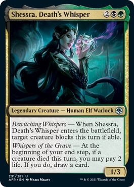 Shessra, Death's Whisper [Dungeons & Dragons: Adventures in the Forgotten Realms]