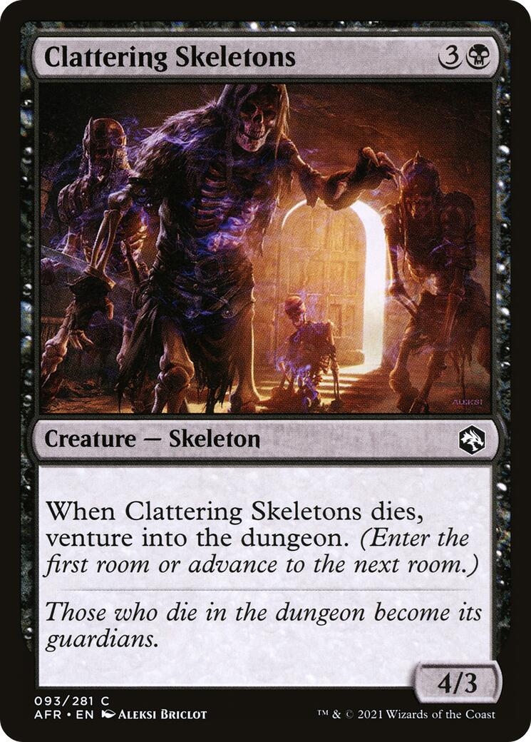Clattering Skeletons [Dungeons & Dragons: Adventures in the Forgotten Realms]