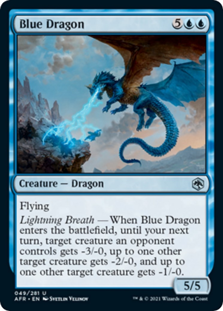 Blue Dragon [Dungeons & Dragons: Adventures in the Forgotten Realms]