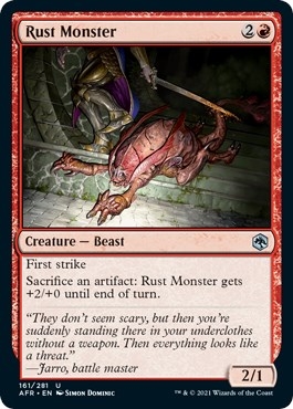 Rust Monster [Dungeons & Dragons: Adventures in the Forgotten Realms]