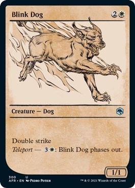 Blink Dog (Showcase) [Dungeons & Dragons: Adventures in the Forgotten Realms]