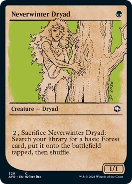 Neverwinter Dryad (Showcase) [Dungeons & Dragons: Adventures in the Forgotten Realms]