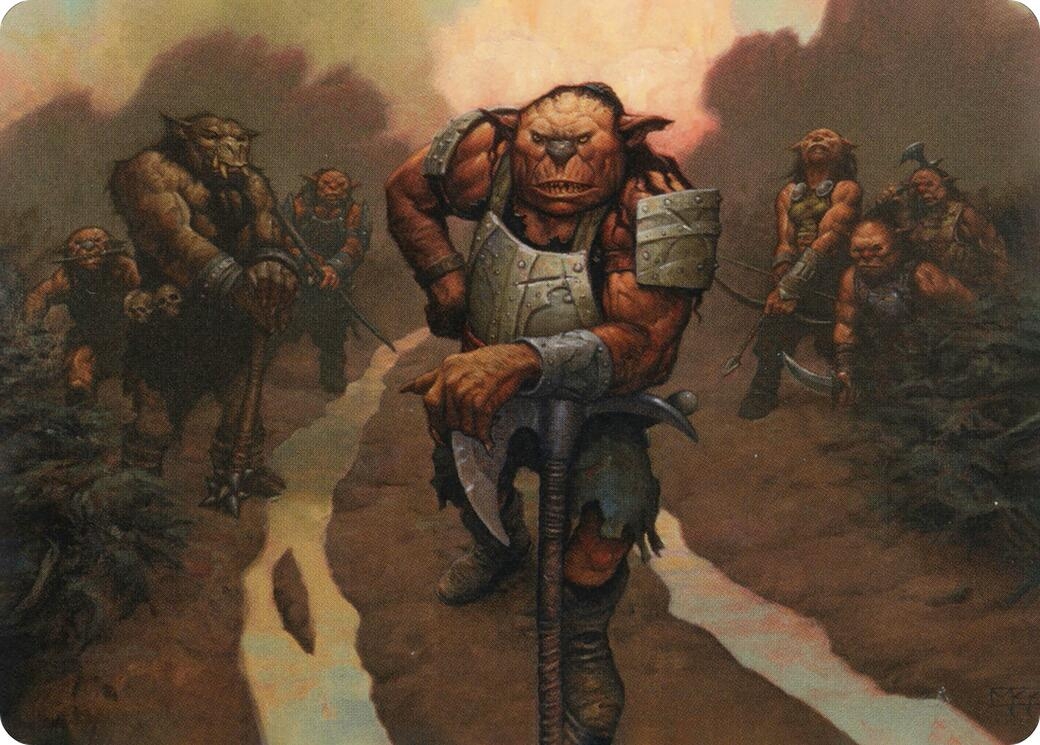 Hobgoblin Bandit Lord Art Card [Dungeons & Dragons: Adventures in the Forgotten Realms Art Series]