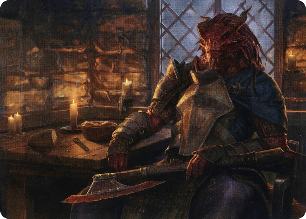 Jaded Sell-Sword Art Card [Dungeons & Dragons: Adventures in the Forgotten Realms Art Series]