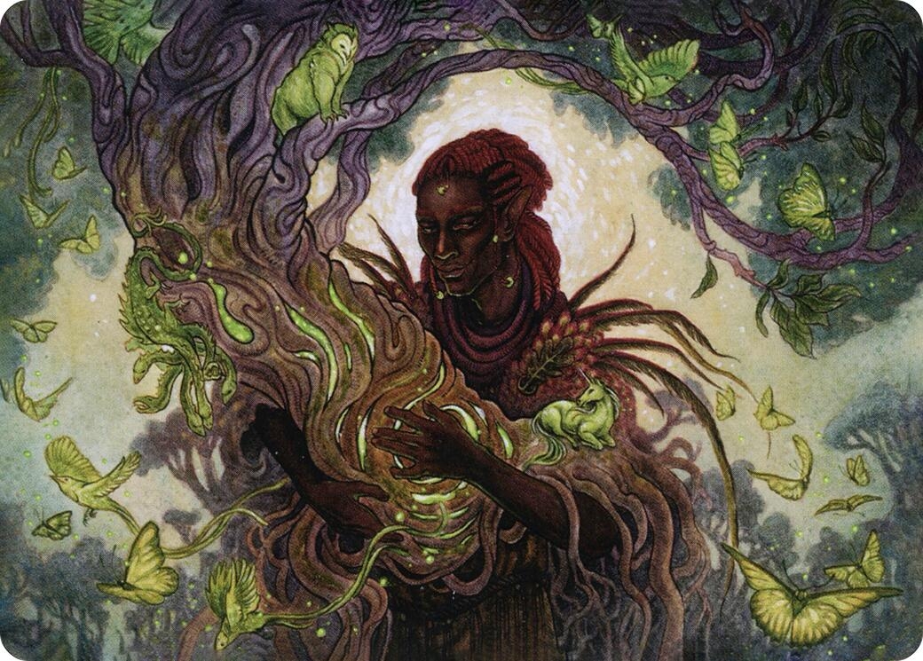 Circle of Dreams Druid Art Card [Dungeons & Dragons: Adventures in the Forgotten Realms Art Series]