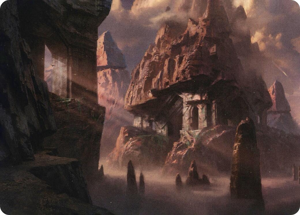 Mountain (277) Art Card [Dungeons & Dragons: Adventures in the Forgotten Realms Art Series]