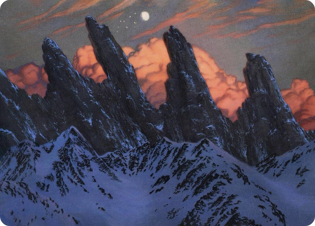 Mountain (275) Art Card [Dungeons & Dragons: Adventures in the Forgotten Realms Art Series]