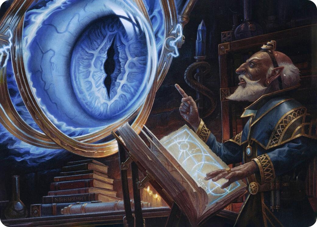 Contact Other Plane Art Card [Dungeons & Dragons: Adventures in the Forgotten Realms Art Series]