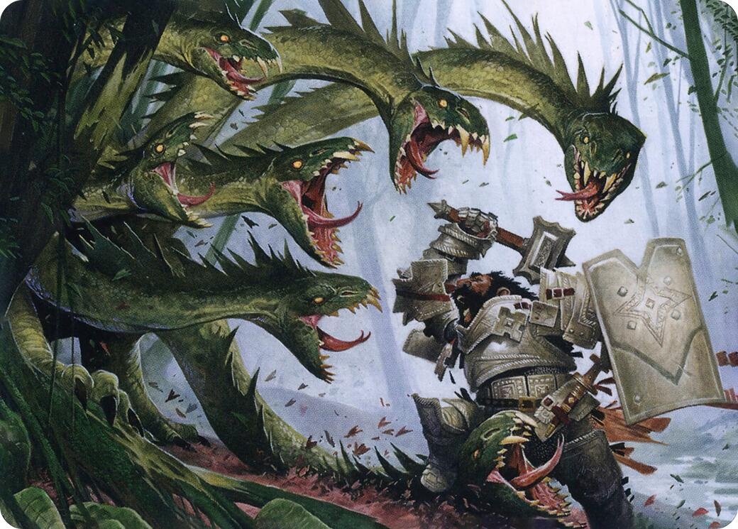 Lair of the Hydra Art Card [Dungeons & Dragons: Adventures in the Forgotten Realms Art Series]