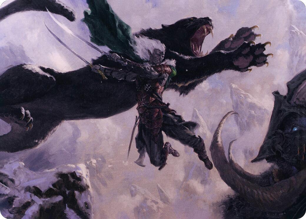 Drizzt Do'Urden Art Card [Dungeons & Dragons: Adventures in the Forgotten Realms Art Series]