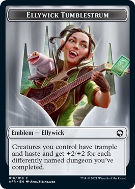 Ellywick Tumblestrum Emblem [Dungeons & Dragons: Adventures in the Forgotten Realms Tokens]