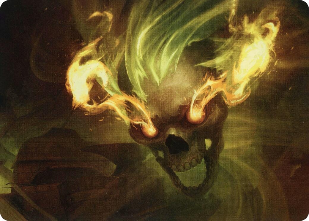 Flameskull Art Card [Dungeons & Dragons: Adventures in the Forgotten Realms Art Series]