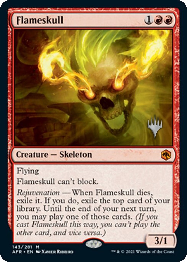 Flameskull (Promo Pack) [Dungeons & Dragons: Adventures in the Forgotten Realms Promos]