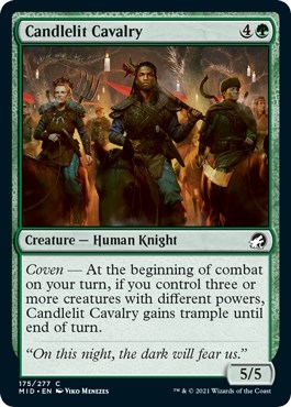 Candlelit Cavalry [Innistrad: Midnight Hunt]