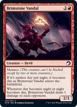 Brimstone Vandal [Innistrad: Midnight Hunt]