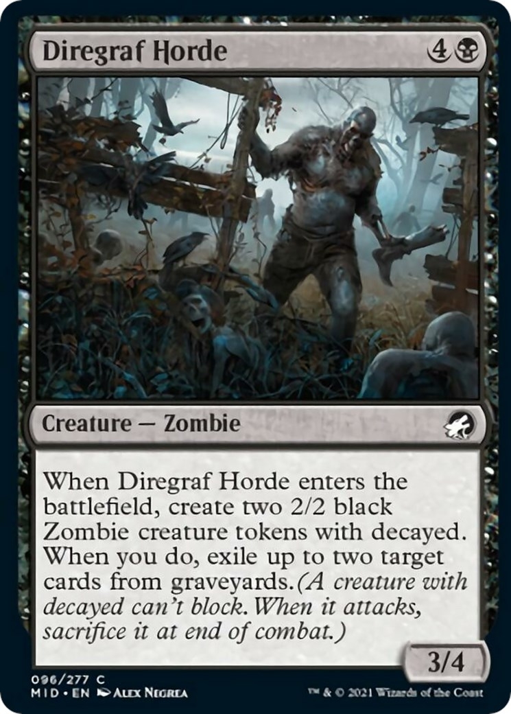 Diregraf Horde [Innistrad: Midnight Hunt]
