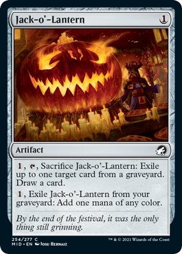 Jack-o'-Lantern [Innistrad: Midnight Hunt]