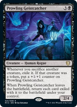 Prowling Geistcatcher [Innistrad: Midnight Hunt Commander]