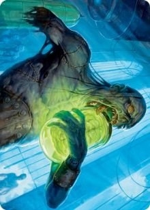 Larder Zombie Art Card [Innistrad: Midnight Hunt Art Series]