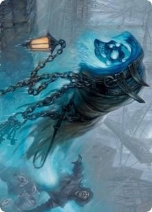 Nebelgast Intruder Art Card [Innistrad: Midnight Hunt Art Series]