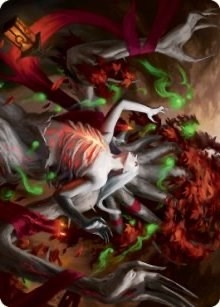 Dryad's Revival Art Card [Innistrad: Midnight Hunt Art Series]