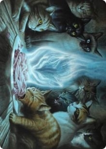 Can't Stay Away Art Card [Innistrad: Midnight Hunt Art Series]