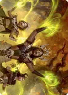 Dawnhart Wardens Art Card [Innistrad: Midnight Hunt Art Series]