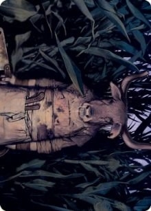 Fleshtaker Art Card [Innistrad: Midnight Hunt Art Series]