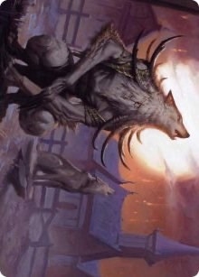 Lord of the Ulvenwald Art Card [Innistrad: Midnight Hunt Art Series]