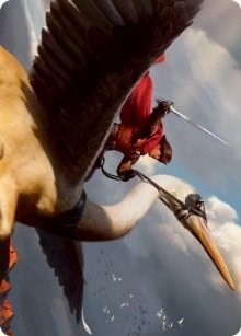 Rem Karolus, Stalwart Slayer Art Card [Innistrad: Midnight Hunt Art Series]