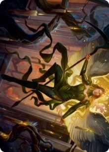 Sigarda, Champion of Light Art Card [Innistrad: Midnight Hunt Art Series]