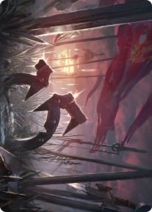 Field of Ruin Art Card [Innistrad: Midnight Hunt Art Series]