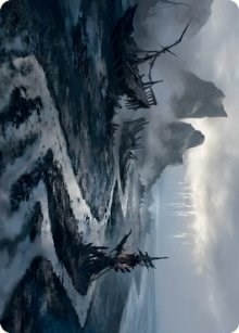 Shipwreck Marsh Art Card [Innistrad: Midnight Hunt Art Series]