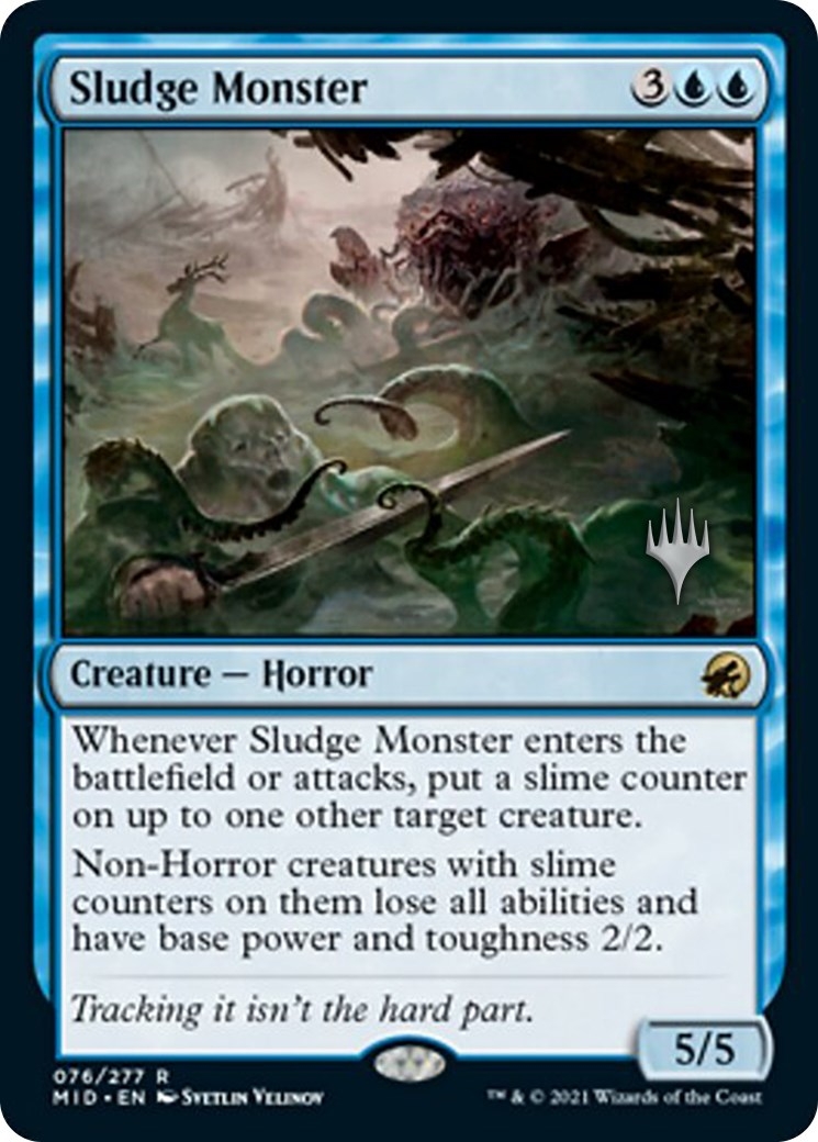 Sludge Monster (Promo Pack) [Innistrad: Midnight Hunt Promos]