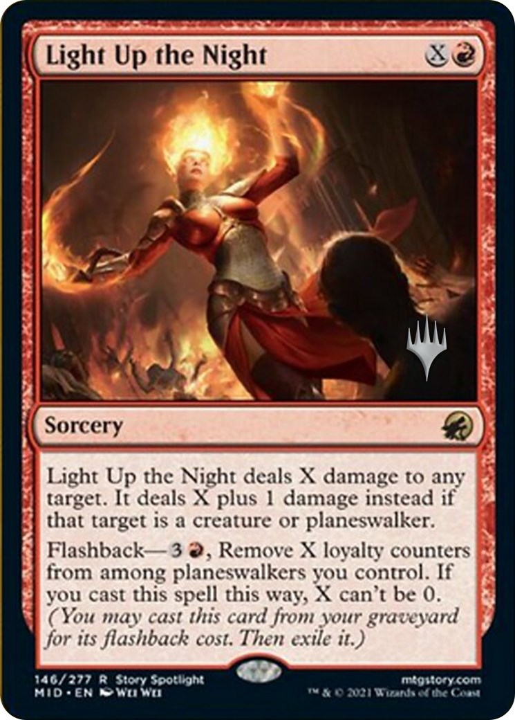 Light Up the Night (Promo Pack) [Innistrad: Midnight Hunt Promos]