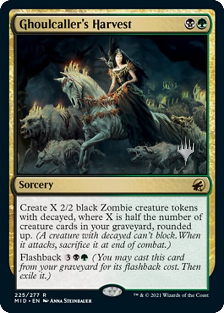 Ghoulcaller's Harvest (Promo Pack) [Innistrad: Midnight Hunt Promos]