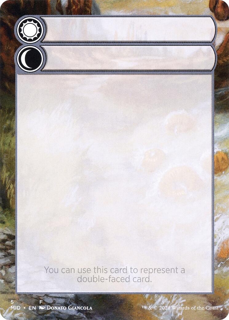 Helper Card (5/9) [Innistrad: Midnight Hunt Tokens]