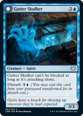 Gutter Skulker // Gutter Shortcut [Innistrad: Crimson Vow]