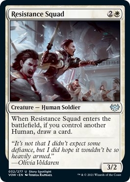 Resistance Squad [Innistrad: Crimson Vow]