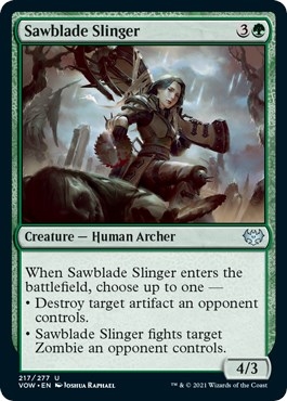 Sawblade Slinger [Innistrad: Crimson Vow]