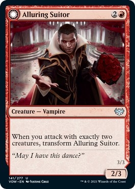 Alluring Suitor // Deadly Dancer [Innistrad: Crimson Vow]