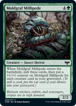 Moldgraf Millipede [Innistrad: Crimson Vow]