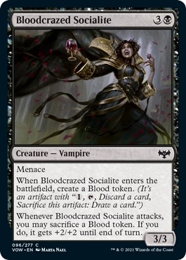 Bloodcrazed Socialite [Innistrad: Crimson Vow]