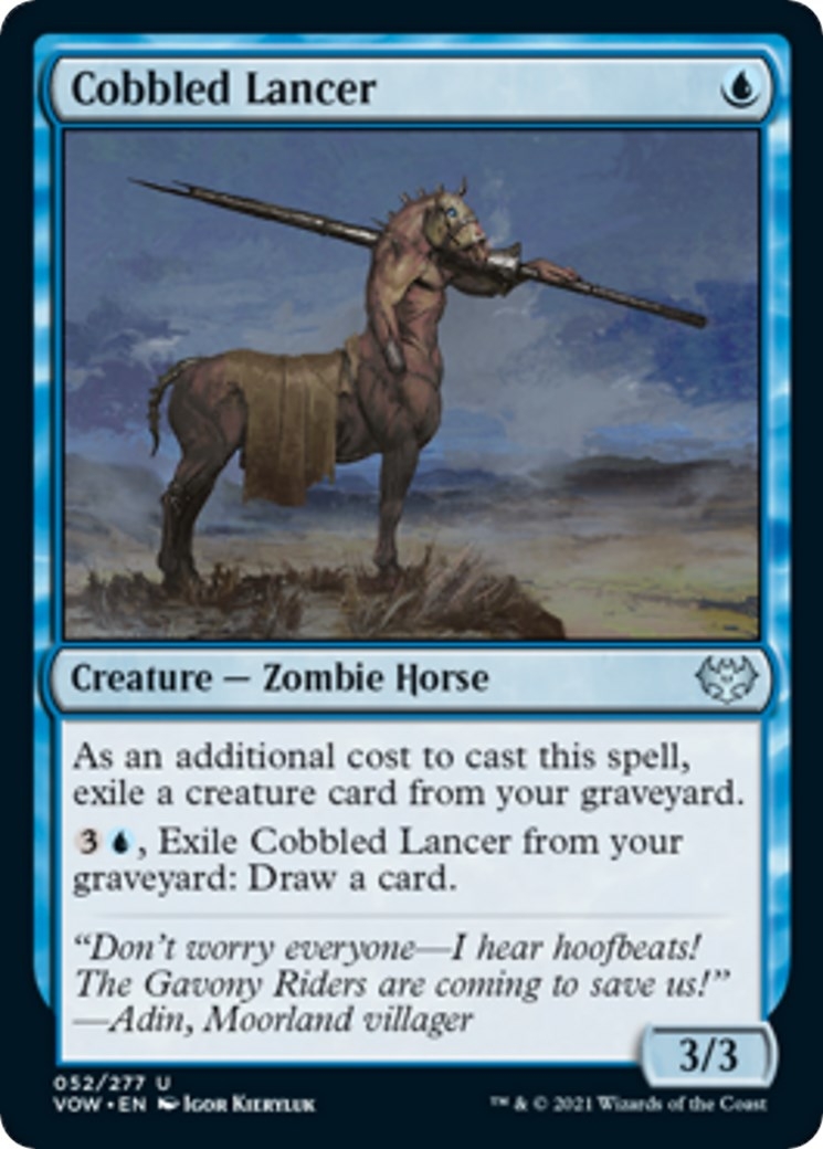 Cobbled Lancer [Innistrad: Crimson Vow]