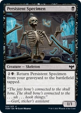 Persistent Specimen [Innistrad: Crimson Vow]